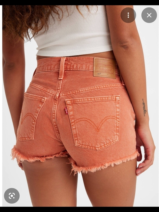 Levi's Pants - Levi's Women's High-Rise Frayed Hem Denim Shorts